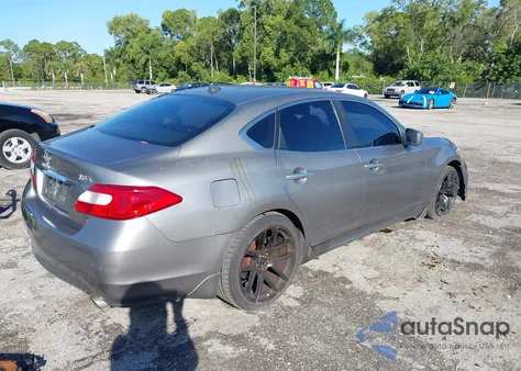 2012 Infiniti M37X z USA, uszkodzony, nr VIN JN1BY1AR1CM394127